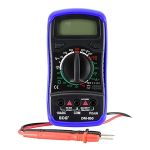 NTE Electronics DM-850 General Purpose Multimeter600V AC/DC DC Current: 10A 6 Function 16 Range Backlight