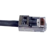 Platinum Tools 100021C EZ-RJ45 Shielded Cat5e/6 Connector (Internal ground) 10/Clamshell