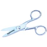 Platinum Tools 10517C Electrician's 5in Scissor-Run Scissor Clamshell