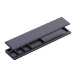 Keyboard Wrist Rest Pad w/ Storage Box 14.17in*3.15in*0.79in Black