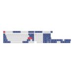 Keychron PBT-53 Double Shot PBT OSA Full KeycapSet (141 keys) Blue and White