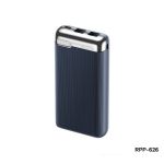 RPP-626  20000mAh 2.1A Fast Charging Power Bank Grey