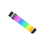 Lian Li Strimer Wireless PW24-1W Black24 Pin Addressable RGB Power Extension Cable