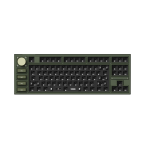 Keychron Q3P-B5 Q3 Pro QMK/VIA Wireless CustomMechanical Keyboard Barebone Knob (Special Edition) Olive Green Barebone