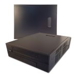 Jetway HBJC200C9K-2500 Mini-ITX Barebone, Supports Dual Independent Displays, 24-bit Single Channel LVDS