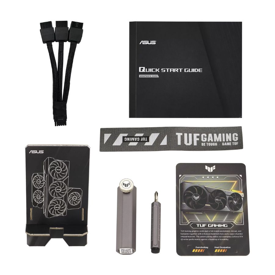 ASUS TUF-RTX4080S-O16G-GAMING TUF Gaming RTX 4080 SUPER OC Edition Graphics  Card 16GB GDDR6X PCI Express 4.0 2x HDMI 2.1a