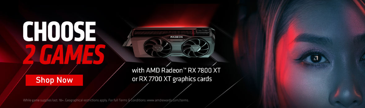 AMD Radeon Game Bundle - Choose 2 Games