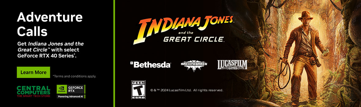 Nvidia GPU RTX 40 Game Bundle - Indiana Jones and the Great Circle