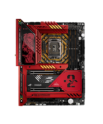 ROG MAXIMUS Z790 HERO EVA-02 EDITION front view