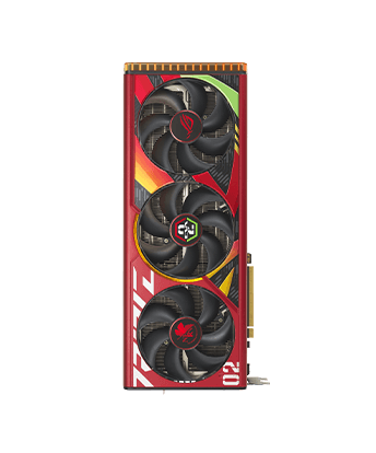 ROG Strix GeForce RTX™ 4090 24GB GDDR6X OC EVA-02 Edition front view