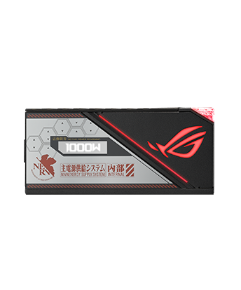 ROG Thor 1000W Platinum II EVA Edition front view